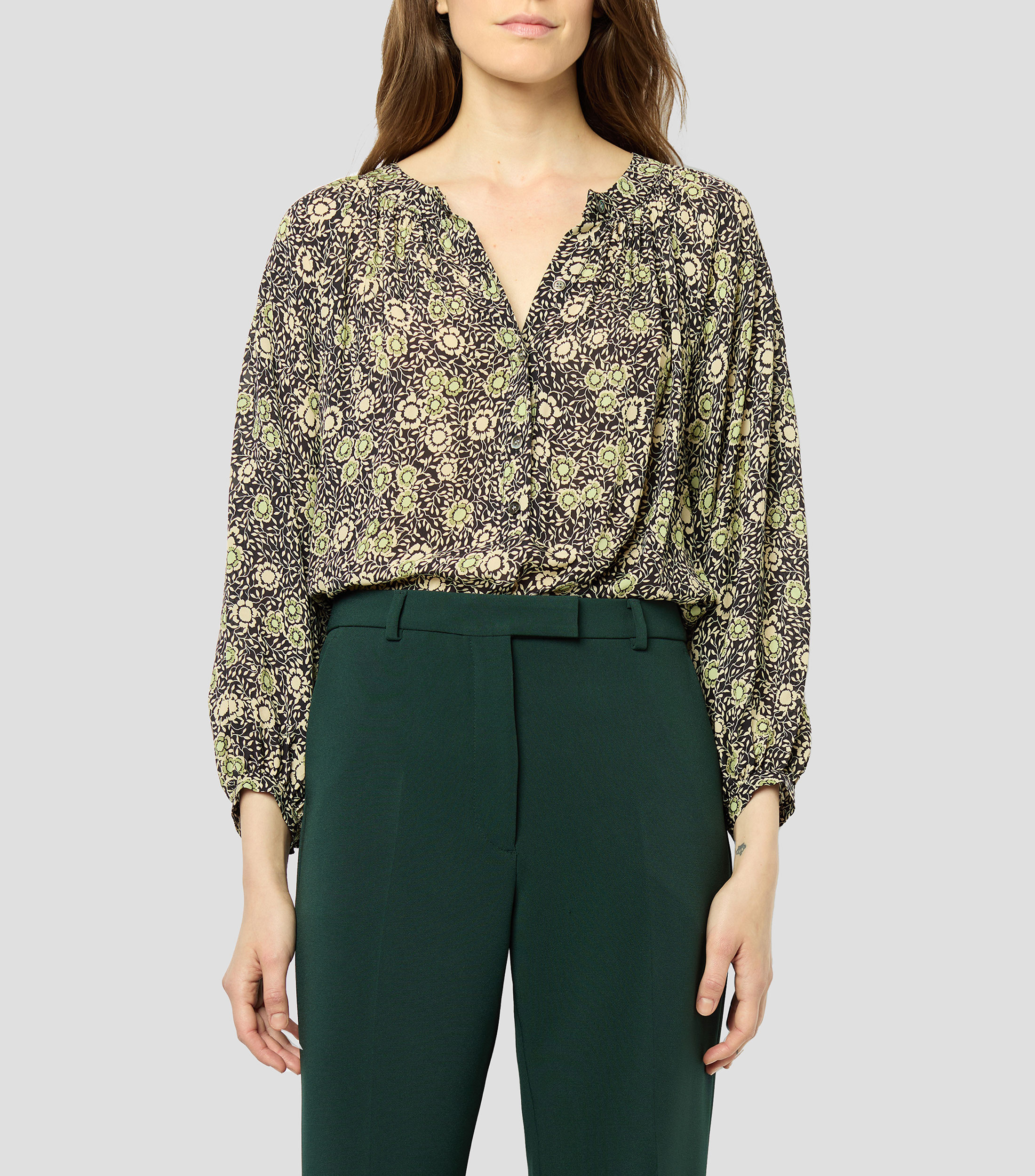 Pantalon Droit Femme Gerard Darel Motif Multicolore - Taille 38 - Neuf Sans étiquettes